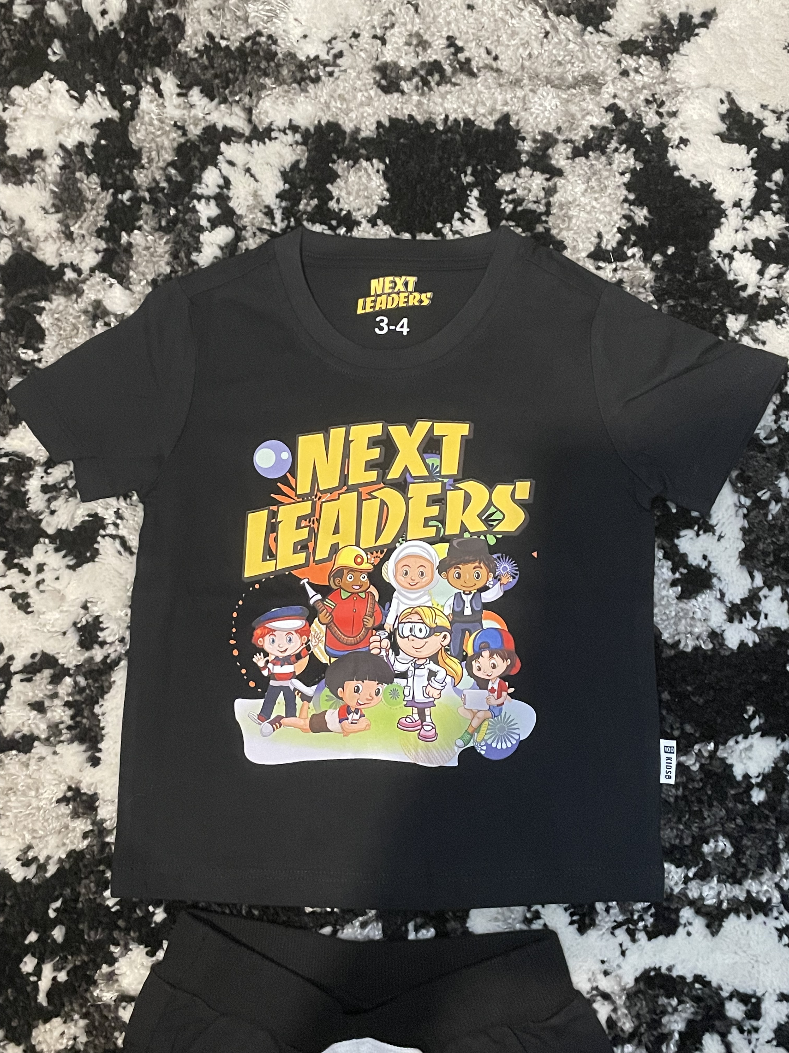 Next Leaders Red T-Shirt & Shorts Set