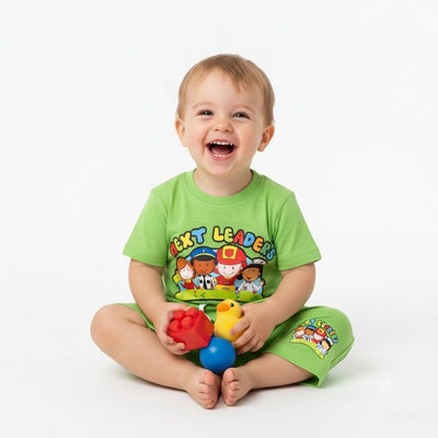 Toddler playing